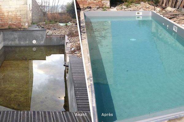 Rnovation de piscines  Les Ponts-de-C